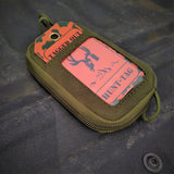 Hunt-Tag Wallet for organizing hunting tags, hunting license, e-tags, and paper tags