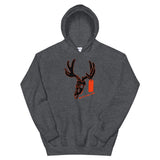 Hunt-Tag Buck Grey Hoodie