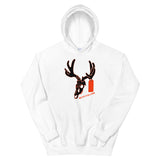 Hunt-Tag buck white hoodie