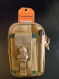 Tech Pouch and Oklahoma hunting tags for e-tagging with the electronic hunting license system