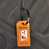 Indian hunt tag for deer hunting or turkey hunting