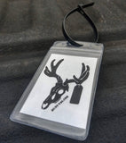 weatherproof hunting tag kit to keep tags safe and draw and have everything needed to attach to harvested animal
