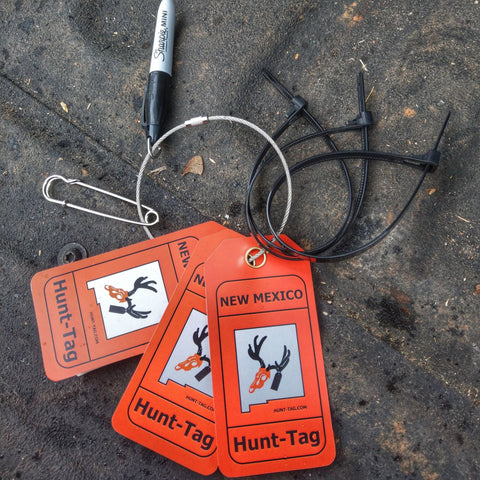 New Mexico Hunting Tags for tagging harvested elk and deer