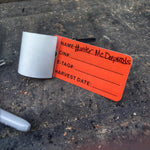 Hunting tag for legally tagging harvested big game when hunting New Mexico