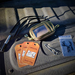 Wallet for organizing hunting tags and hunting licenses