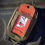 Indiana Hunting Tag Wallet