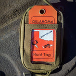 Oklahoma Hunting Tag Wallet