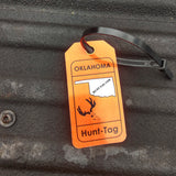 Game tags to properly tag harvested deer