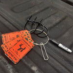 Generic hunting tags to attach information to harvested deer, elk, antelope, bear, moose, cougar, etc.