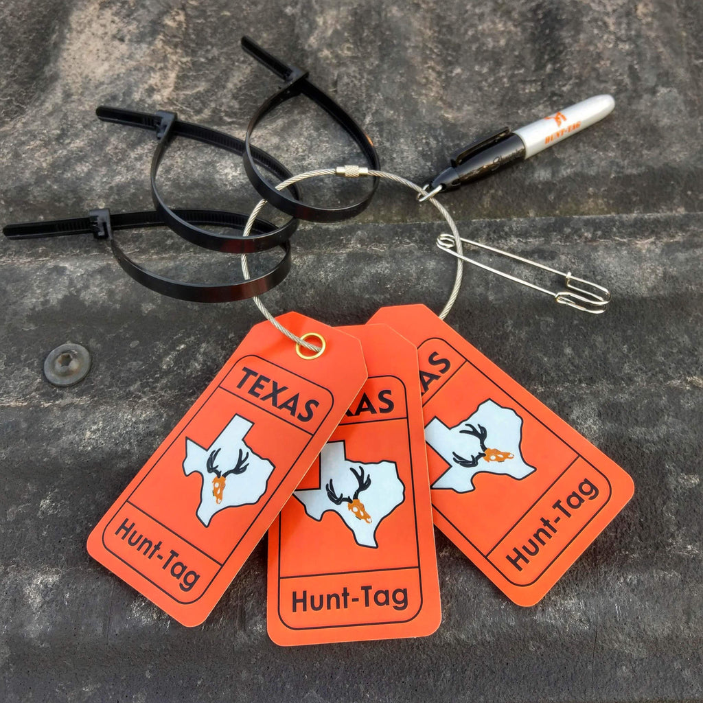 Turkey Rtagging TEXAS Hunt-Tag System: E-Tagging Kit | Hunt-Tag