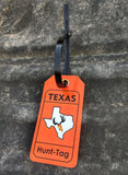 E-Tag for hunting big game in the state of Texas with new hunting regulations